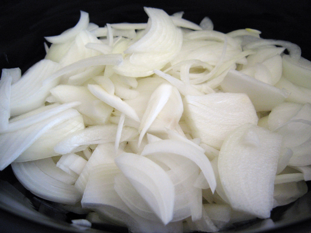 Onions in the Slow Cooker